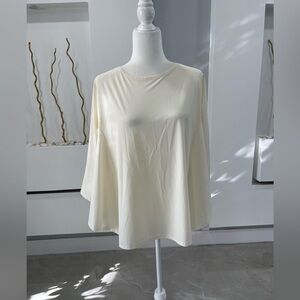 IC COLLECTION Cream Women's Top